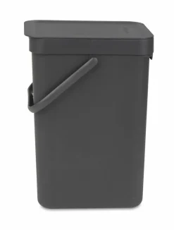brabantia Entsorgen & Recyclen|Entsorgen & Recyclen|Abfallbehälter Sort&Go 12l Grey