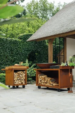 Best Ablageschrank Mise en Place Table 65 pro Feuerschalen|Zubehör