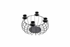 Discount Adventskranz Korb Ø 15 cm Kerzen & Kerzenhalter