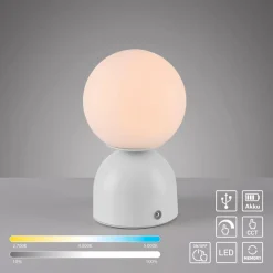 SCHÖNER WOHNEN-Kollektion Akku-Tischleuchte Rudi