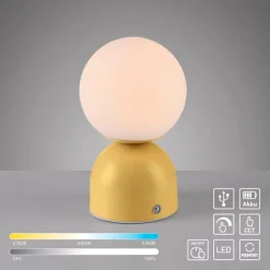 SCHÖNER WOHNEN-Kollektion Akkuleuchten|Tischlampen|Akku-Tischleuchte Rudi