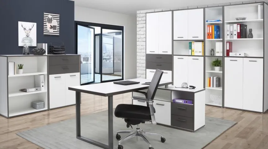 FORTE Büroschränke & Regale|Büromöbel-Serien|Aktenregal Keflavik