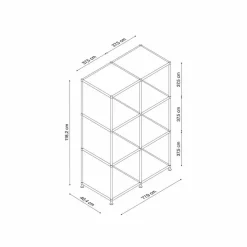 Büroschränke & Regale|Aktenregal System 4