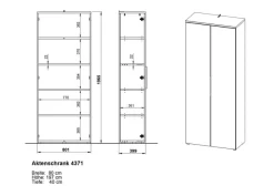 Germania Aktenschrank Mailand