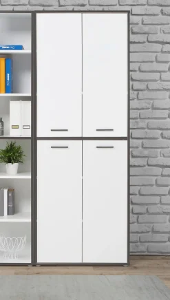 FORTE Büroschränke & Regale|Büromöbel-Serien|Aktenschrank 4-trg. Keflavik