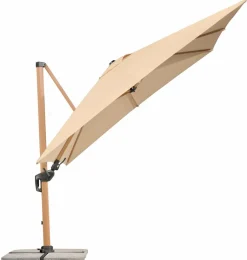 Schneider Schirme Ampelschirm Rhodos Twist Woody 300x300cm