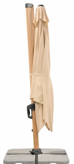 Schneider Schirme Ampelschirm Rhodos Twist Woody 300x300cm