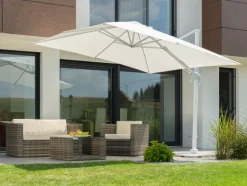 Schneider Schirme Ampelschirm Rhodos Twist Bianco 300x300