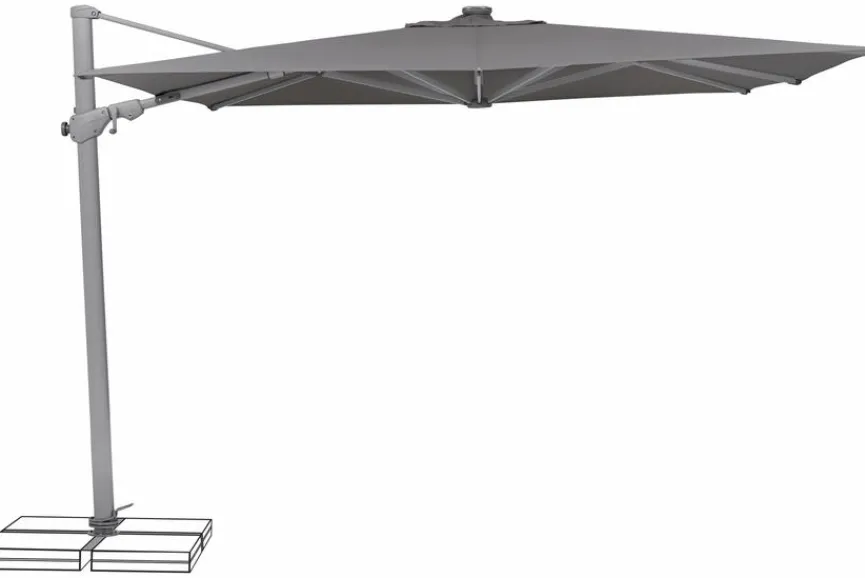 New Ampelschirm Varioflex 300 x 300 cm Sonnenschirme