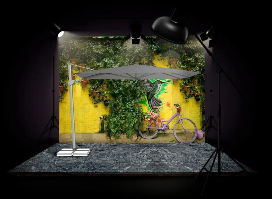 New Ampelschirm Varioflex 300 x 300 cm Sonnenschirme