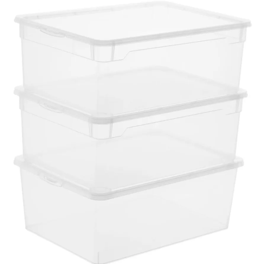 Rotho Aufbewahrungsboxen & Behälter|Aufbewahrungsboxen & Behälter|Aufbewahrungsbox Men Shoe 3tlg.