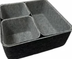 New Aufbewahrungsbox 4tlg. Aufbewahrungsboxen & Behälter|Aufbewahrungsboxen & Behälter