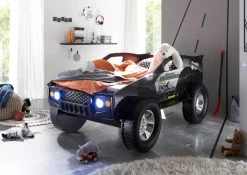 Hot Autobett Jeep 90 x 200 cm Kinder Kinderbetten|Kinderbetten