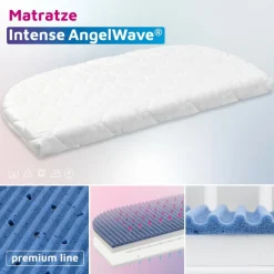Kinder babybay Babymatratzen|Babymatratzen|Babymatratze Intense Angel Wave 50x89 cm