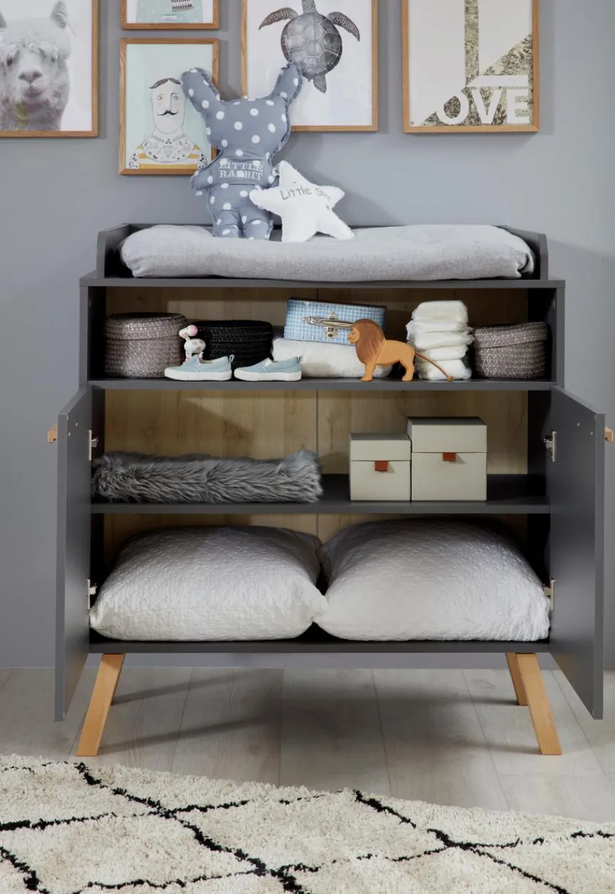 Kinder trendteam Babyzimmer-Set Mats 3tlg.