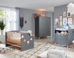 Kinder trendteam Babyzimmer-Set Mats 3tlg.