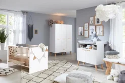Sale Babyzimmer-Set Mats 3tlg. Kinder Babyzimmer-Komplettsets|Babyzimmer-Komplettsets