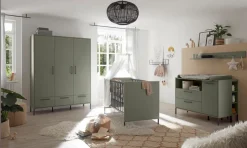 Babyzimmer-Set Ole 3tlg. Kinder Babyzimmer-Komplettsets|Babyzimmer-Komplettsets
