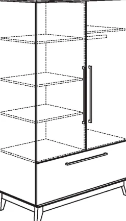 Kinder Paidi Babyzimmer-Komplettsets|Babyzimmer-Komplettsets|Babyzimmer-Set Sten, 4tlg.