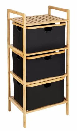 Best Badregal Ecori 44 x 93,5 cm Badzubehör|Badregale