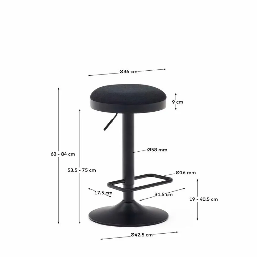 Kave Home Barhocker|Barhocker Zaib