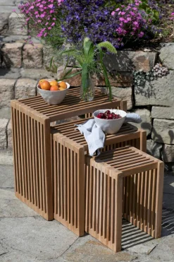 Outlet Beistelltisch Avignon 3 tlg. Balkontische|Gartentische