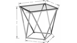 KARE DESIGN Beistelltisch 85031 Cristallo