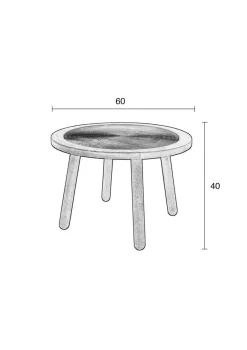 DAHEIM Beistelltisch Dendron