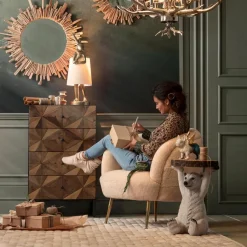 KARE DESIGN Dekofiguren Tiere & Pflanzen|Dekofiguren|Beistelltisch Polar Bear 78943