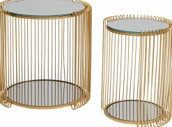 KARE DESIGN Beistelltisch Wire Double 87673 2er Set