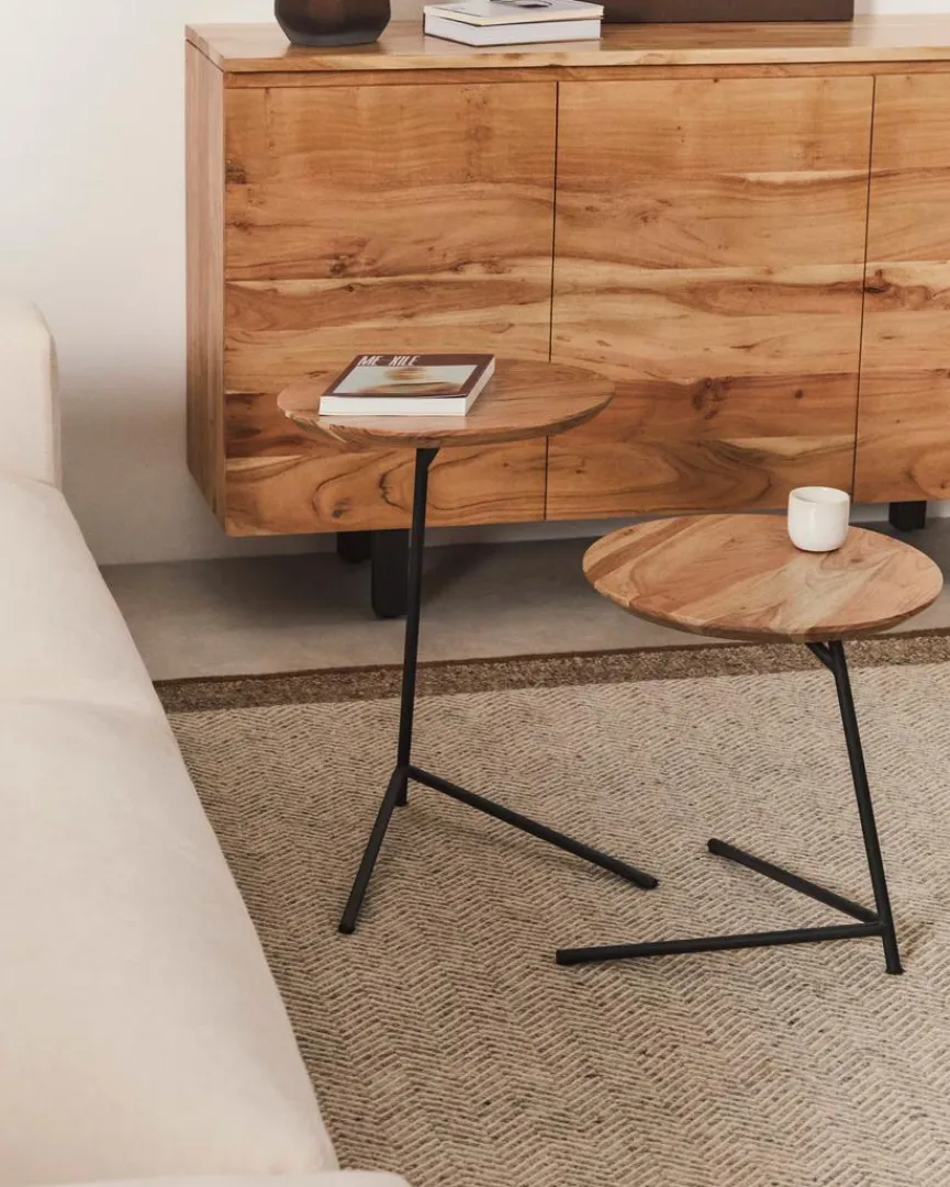 Kave Home Couchtische|Beistelltisch-Set Lomiri