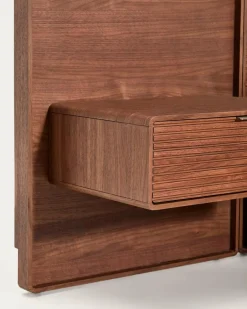 Outlet Bett mit Nachttischen Norlen 160 x 200 cm Betten