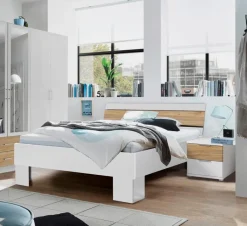 Online Bett mit Nachttischen Timbon 180 x 200 cm Betten