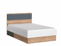 Kinder Wójcik Bett mit Polsterkopfteil Twenty 120 x 200 cm