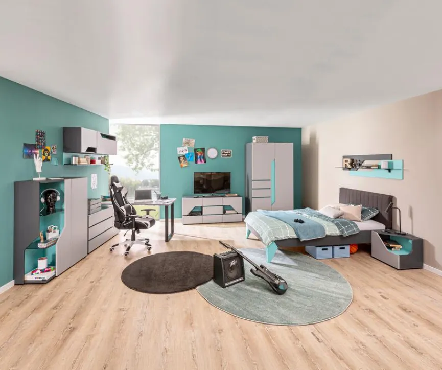 Kinder Rudolf Bett ZE+ 100 x 200 cm