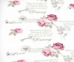 Betten Duscher Bettwäsche|Bettwäsche Diary Rose 135 x 200 cm