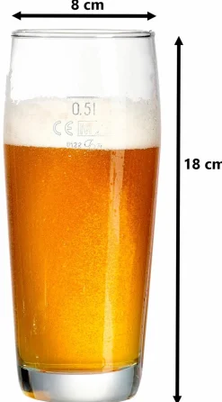 Bierglas Willi 650 ml Gläser