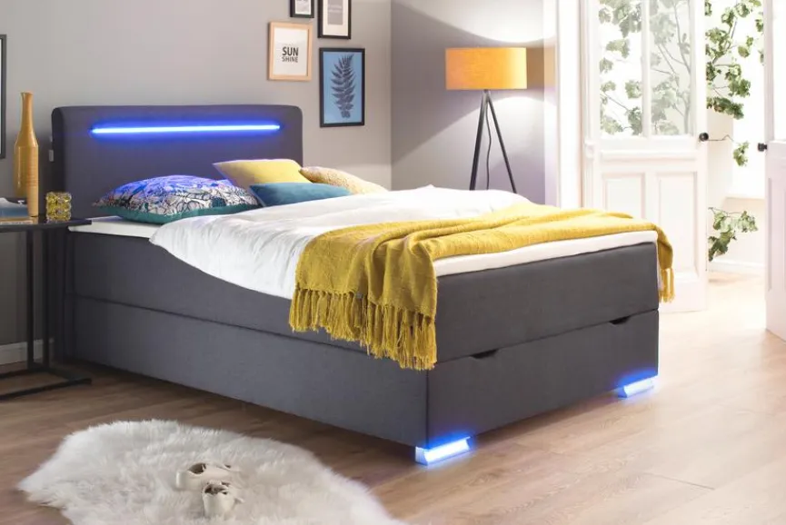 Online Boxspringbett Las Vegas II 140 x 200 cm Kinder Jugendbetten|Jugendbetten