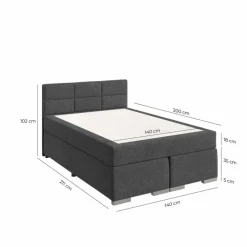 Online Boxspringbett One 140 x 200 cm Betten
