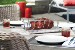 Napoleon Braten- & Rippchenhalter Edelstahl