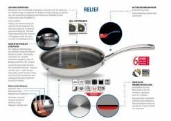 ELO Pfannen|Bratpfanne Relief Evolution Ø 28 cm