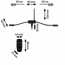 Paulmann Zubehör|Controller mt Fernbedienung Plug & Shine
