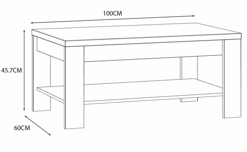FORTE Couchtische|Couchtisch Bohol