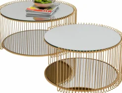 KARE DESIGN Couchtische|Couchtisch Wire Double 87674 2er Set