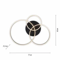 JUST LIGHT. Deckenleuchte Anelli