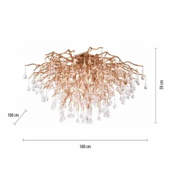 Paul Neuhaus Deckenleuchte Icicle