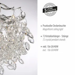 Paul Neuhaus Deckenleuchten|Deckenleuchte Ricicle