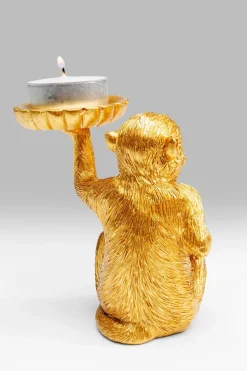 KARE DESIGN Deko-Figur Monkey Tealight Holder