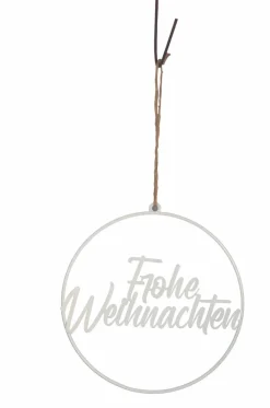 Discount Deko-Hänger Frohe Weihnachten Ø 24,8 cm Für Den Weihnachtsbaum