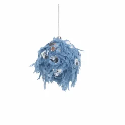 Deko-Hänger Stoffkugel 8 cm